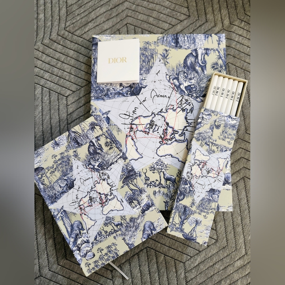 Dior Around The World Notebook Set